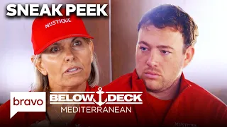SNEAK PEEK: Is Kyle the "Common Denominator"? | Below Deck Mediterranean (S8 E10) | Bravo