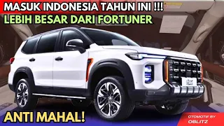 FORTUNER VERSI RAKYAT, 100 JUTAAN‼ MELUNCUR DI INDONESIA TAHUN INI, MAXUS TERRITORY 2024 ‼