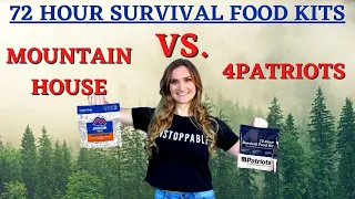 WATCH THIS, BEFORE YOU BUY: Mountain House meals VS. 4Patriots meals