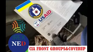 CIA in Ukraine EXPOSED - NED, USAID, IREX, & Attempted COVER-UP!  They Tried to Delete ALL Info!