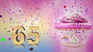 65 years congratulations. 65th birthday song. Happy Birthday To You 65 Funny Birthday Video.