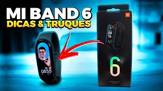 A MI BAND 6 DE UM JEITO QUE VOCÊ NUNCA VIU! *review completo*