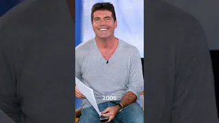 Simon Cowell’s face, then and now