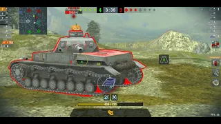 World of Tanks Blitz Pz. IV Gargoyle 5 kills 2 820 Damage