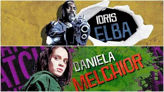 Idris Elba 'BloodSport' and Daniela Melchior (Ratcatcher 2) interview The Suicide Squad (Blooper)