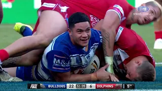 NRL Highlights: Canterbury-Bankstown Bulldogs v Redcliffe Dolphins - 2018 State Championship