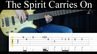 The Spirit Carries On (Dream Theater) - Bass Cover (With Tabs) by Leo Düzey