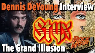 Dennis DeYoung On the Perfect VIbe of (STYX) "The Grand Illusion"  in 1977