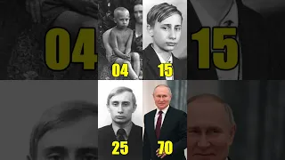 Vladimir Putin Age Transformation 4 to 70 Years Old #shorts