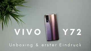 Vivo Y72 5G I Unboxing & erster Eindruck I Reicht es für die Mittelklasse ? I deutsch I 2021 I 4K