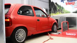 Opel Corsa B GSI Dyno