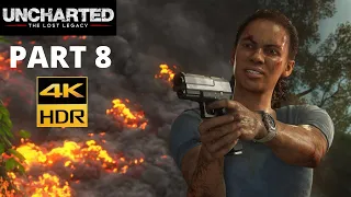 UNCHARTED: The Lost Legacy [PS4 PRO] [NO COMMENTARY] 4K60 HDR10 Part 8 - Full