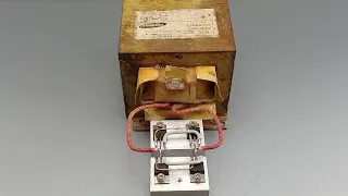 I Make 230v 5000w Inverter from old Microwave Transformer