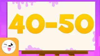 Guess the numbers from 40 to 50 - Learn to read and write numbers from 1 to 100