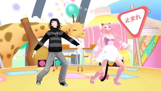 Zane and Kawaii-chan - Hello Kitty (Apmau MMD)