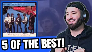 The Traveling Wilburys - End Of The Line | REACTION