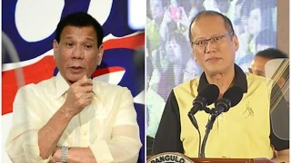 Duterte, binanatan ang 'Daang Matuwid' ni Pnoy