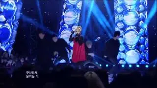 1 2 3 4 @ Lee Hi Live Inkigayo 16th December