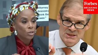 'I'll Just Correct The Record': Jim Jordan Fires Back At Stacey Plaskett At Weaponization Hearing