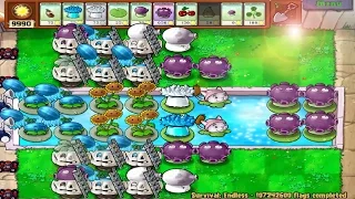 Cobless Setup | Plants vs Zombies Survival Pool Endless | Flag 107242600