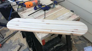 Pallet wood project - DIY Skateboard project, woodworking.