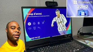 Test eFootball PES 2021 on Windows 11 Version 22H2 - Asus Rog Strix G