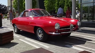 1961 Alfa Romeo Giulietta Sprint Speciale in Red & Start Up on My Car Story with Lou Costabile