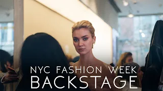 Fashion Photography: NYFW BACKSTAGE THE BIGGEST SHOW: FLYING SOLO