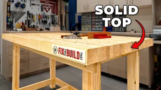 How to Build a Sturdy Workbench Using Cheap Wood