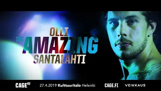 CAGE 47: The Amazing Olli Santalahti pääotteluun! #MMA