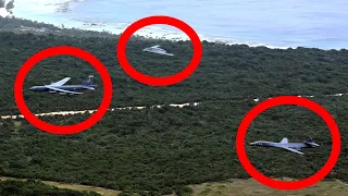 Caught on Camera - 3 Most Powerful Bombers Send a Message to China