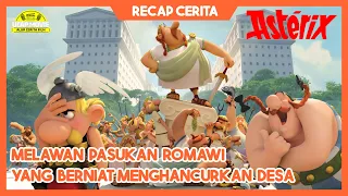 PERJUANGAN SUKU GALIA MELAWAN BANGSA ROMAWI - Alur Cerita Film Kartun Asterix Mansion Of The God