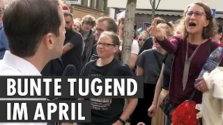 Bunt ohne Blau? Anti-AfD-Demo in Köln-Kalk