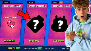 DOSTAŁEM AŻ 3 DARMOWE PREZENTY na WALENTYNKI w BRAWL STARS 😍