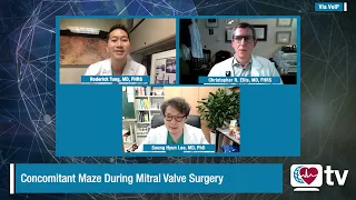 Heart Rhythm TV Update: January 2023 HR Journal (Concomitant Maze During Mitral Valve Surgery)