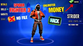 Spider Fighter 3 unlimited money updated version mod apk download Android 😳😰