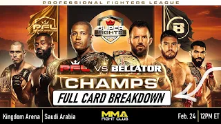 PFL vs. Bellator: Champions - Full Card Breakdown & Preview