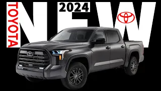 Here's Every NEW Update for the 2024 Toyota Tundra Pickup Truck