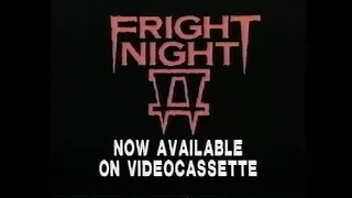 Fright Night Part II 1988 - Video Trailer