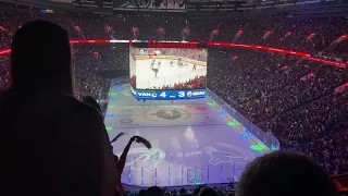 Canucks vs Oilers closing out the final 30secs (2024 R2G3) at Rogers Arena Viewing Party