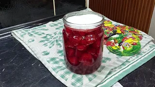 How to close the strawberries for the winter without boiling and freezing a simple way!