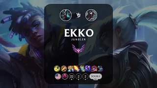 Ekko Jungle vs Kayn - NA Master Patch 13.1