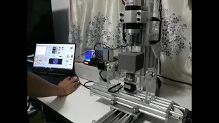 5AXIS CNC DIY TEST 1