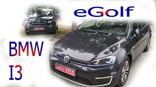 Пригнали BMW I3 & VW eGolf