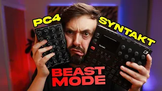 ELEKTRON SYNTAKT BEAST MODE ACTIVATED 🔥 Full Electro Track Jam with Faderfox PC4