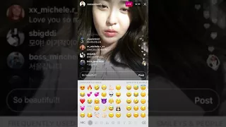 Soyoung Instagram Live