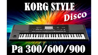 Korg PA 300/600/900. Стилі Disco.