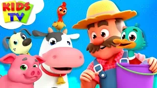 Old MacDonald Had A Farm | The Supremes Cartoons | Nursery Rhymes For Children - Kids TV