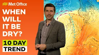 10 Day Trend 03/04/2024 – Hints of something drier - Met Office Weather Forecast