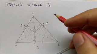 M6 - kružnice vepsaná trojúhelníku